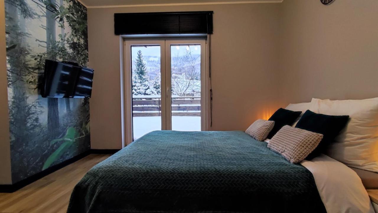 Apartament Olimpijska 54 Z Prywatnym Jacuzzi Na Tarasie Щирк Екстериор снимка